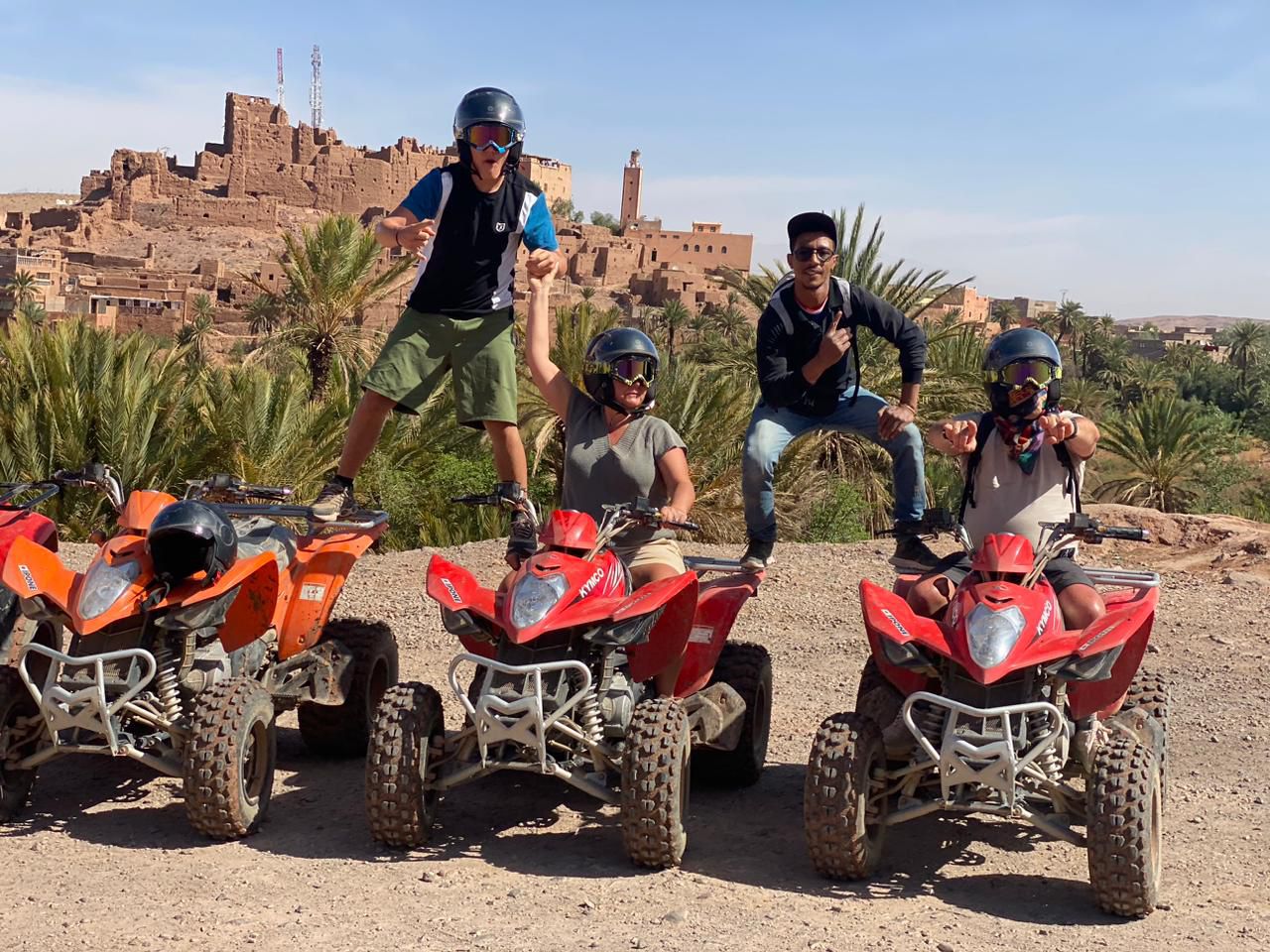 2 Day Quad Raid with Overnight at the Kasbah Tifoultout 